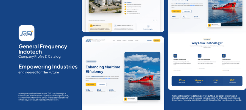 General Frequency Indotech: Corporate Web Profile & IoT Catalog